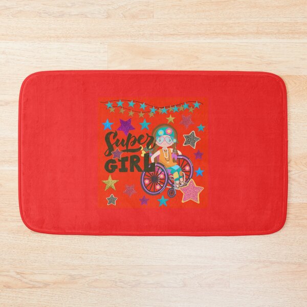 Item preview, Super Girl Chic, Girl In Wheel Chair With Stars -Super Girl designed and sold by Livn2laugh.