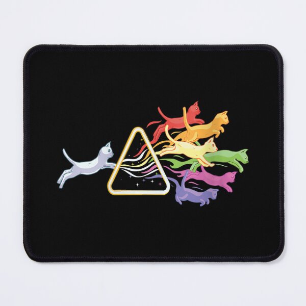 Item preview, Womens Cat Prism Rainbow Light Funny Physics Science Spectral Cat designed and sold by CraigDanek.