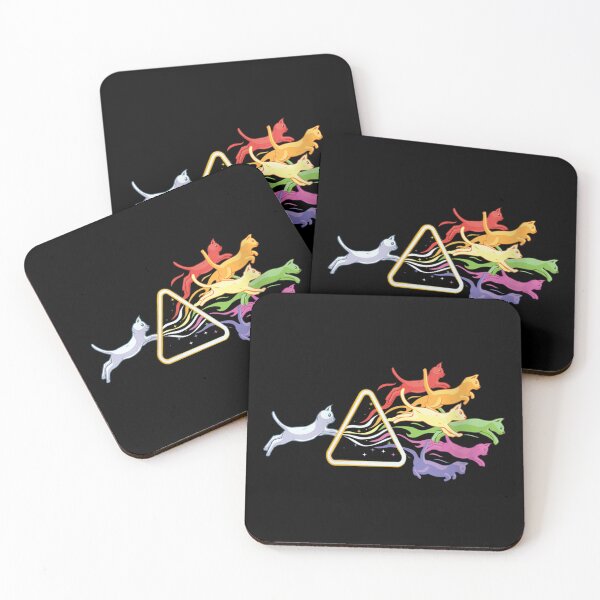 Item preview, Womens Cat Prism Rainbow Light Funny Physics Science Spectral Cat designed and sold by CraigDanek.