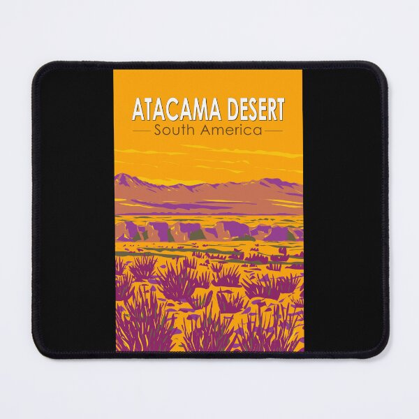 Item preview, Atacama Desert Sunset South America Travel Art Vintage designed and sold by KrisSidDesigns.