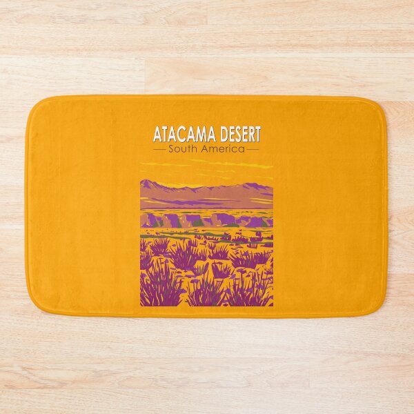 Item preview, Atacama Desert Sunset South America Travel Art Vintage designed and sold by KrisSidDesigns.