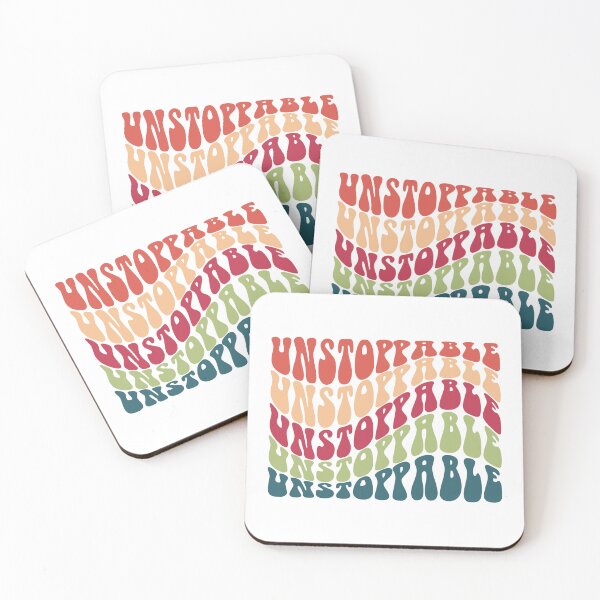 Item preview, Retro Wavy Typography - Positive Word - Inspiring Word designed and sold by typoinspired.