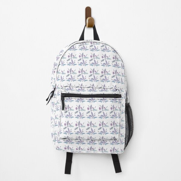 Flowers Leaves Pattern Classic Design Nature, Flower lover Backpack