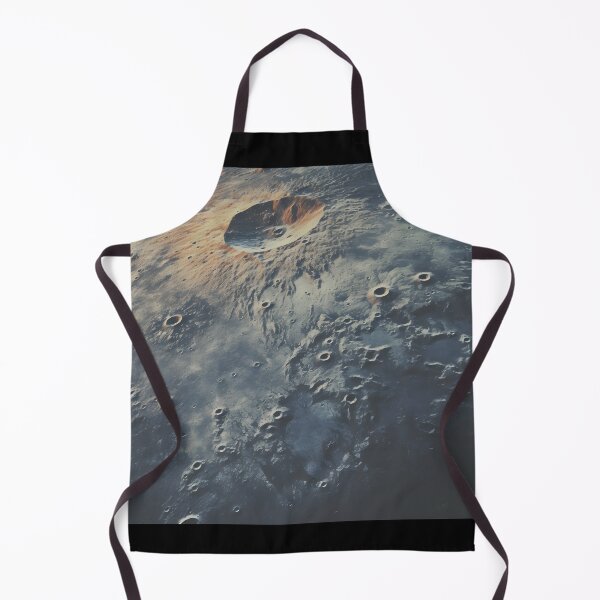 Item preview, Retro Photorealistic Image of the Crater Lunar Surface from a Spacecraft designed and sold by Je-we.