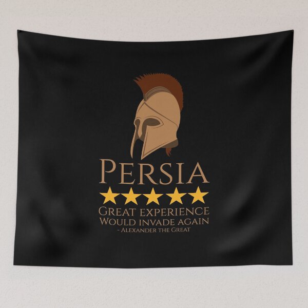 Item preview, Alexander The Great - Persia - Ancient Greek History Meme designed and sold by Styrman.