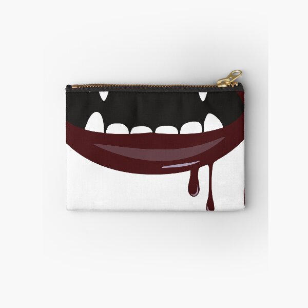 Item preview, Gothic Dripping Red Lips With Fangs designed and sold by bensantoso.