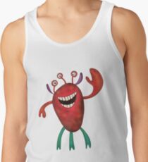 Happy Larry - friendly monster by Cecca Designs Men's Tank Top