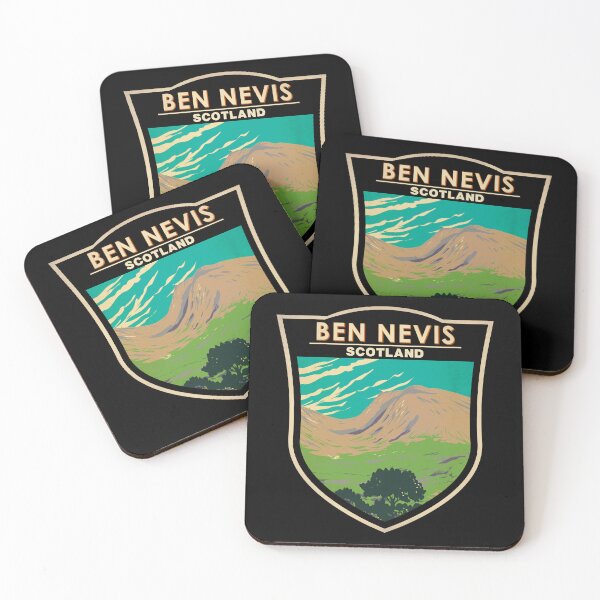 Item preview, Ben Nevis Scotland Badge designed and sold by KrisSidDesigns.