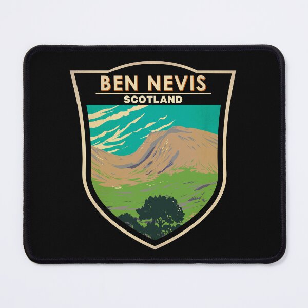 Item preview, Ben Nevis Scotland Badge designed and sold by KrisSidDesigns.