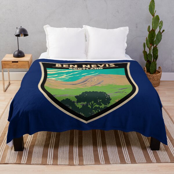 Item preview, Ben Nevis Scotland Badge designed and sold by KrisSidDesigns.