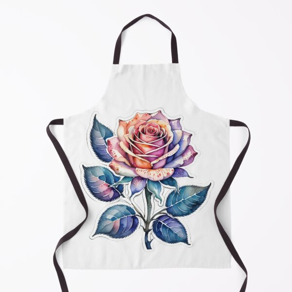 Item preview, Rose watercolor clipart flower painting designed and sold by MangoArtwork.
