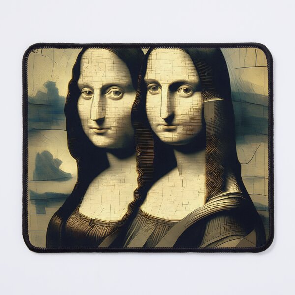Item preview, [AI Art] ‘The Mona Lisa Twins’ designed and sold by Sissle.