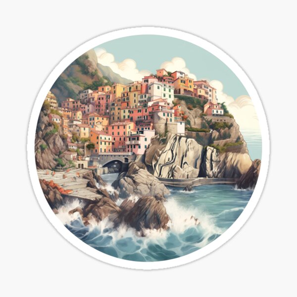 Item preview, "CINQUE TERRE"  designed and sold by HUNZINATOR.