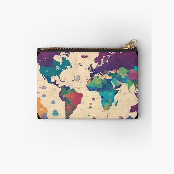 Item preview, Colorful Map designed and sold by AbsoluteA.