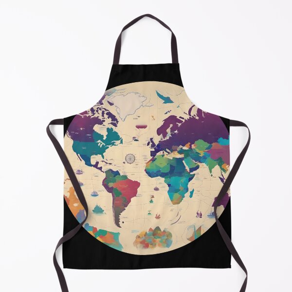 Item preview, Colorful Map designed and sold by AbsoluteA.