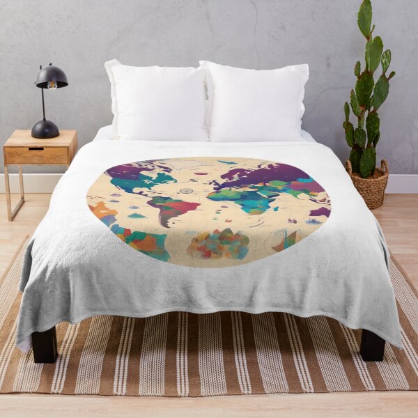 Item preview, Colorful Map designed and sold by AbsoluteA.