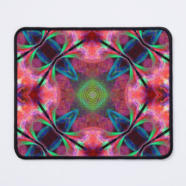 Item preview, cross of blue lozenges on pink ground designed and sold by effervescence.