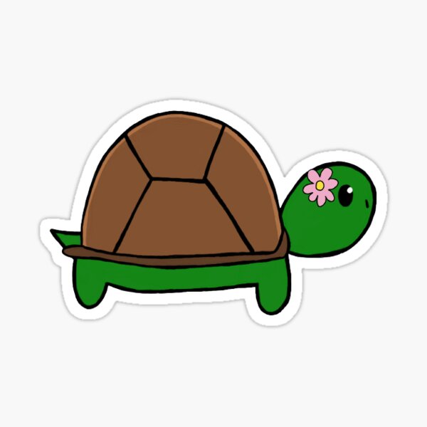 Pink Turtle Stickers for Sale | Redbubble