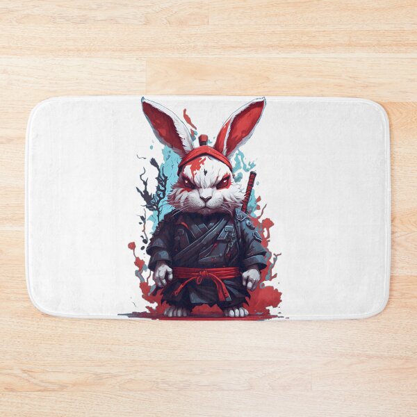 Item preview, rabbit ninja imperial warrior 2 designed and sold by RabbitPrints.