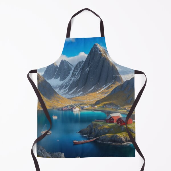 Item preview, Lofoten: Captivating Seascapes in Digital Art designed and sold by Ceemko's Vintage Corner.