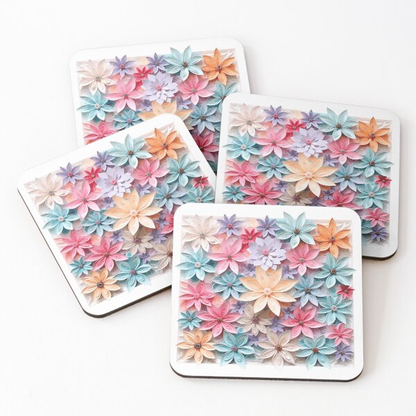 Item preview, pastel flowers designed and sold by RodoArtDs.