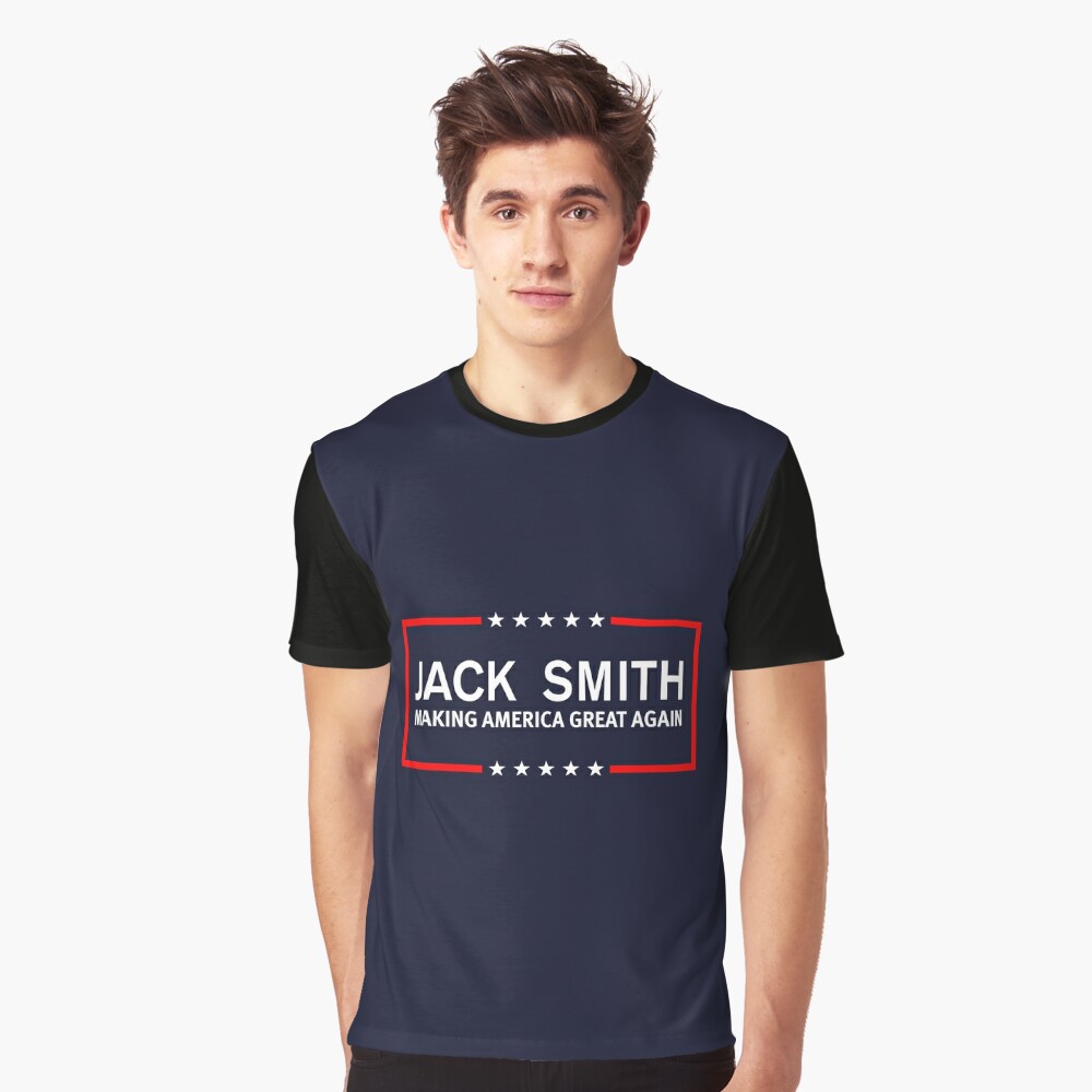 Jack Smith Fazendo América grande outra vez bandeira, águia calva