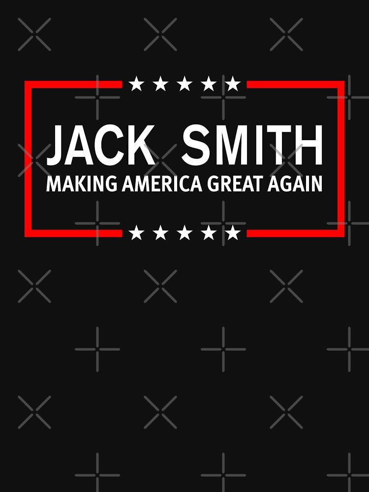 Jack Smith Fazendo América grande outra vez bandeira, águia calva