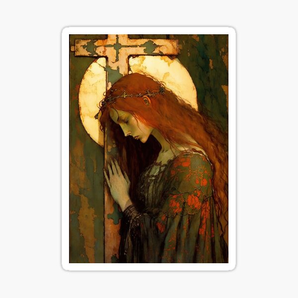 Item preview, The Eternal Hope of Mary Magdalene designed and sold by SanctifiedSouls.