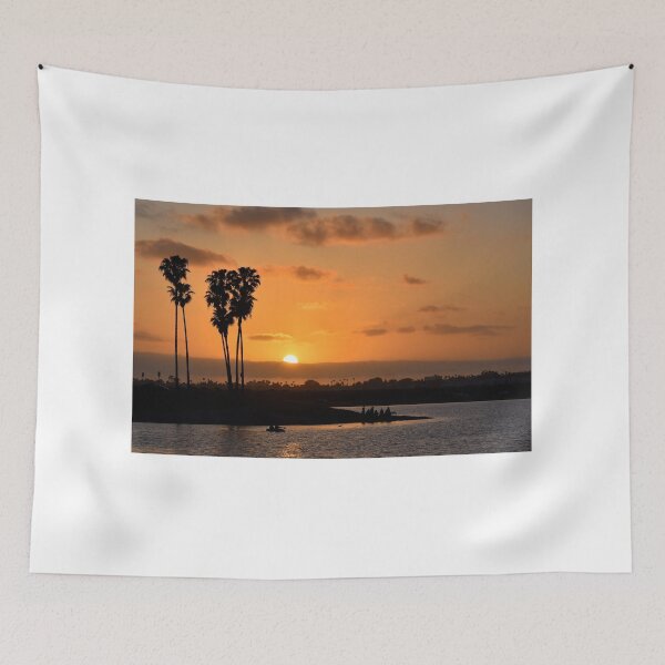 Item preview, Sunset On Mission Bay designed and sold by Eleu Tabares.