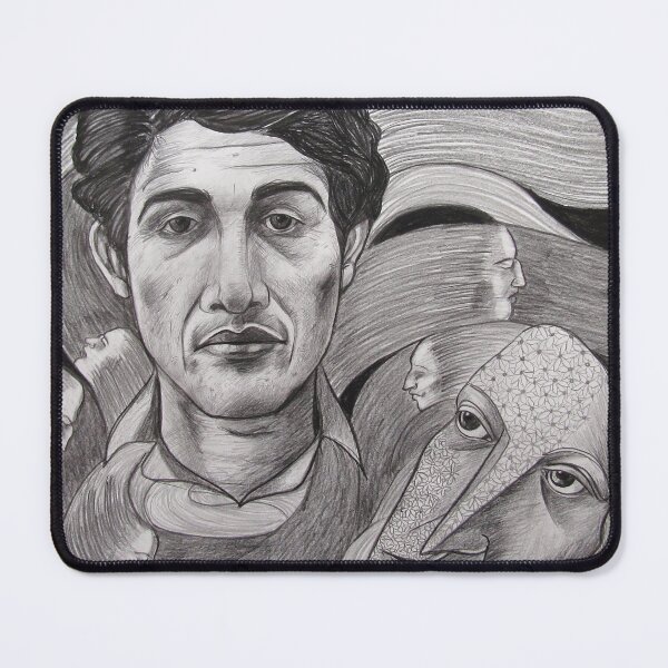 Item preview, Portrait of an unknown man. Mars Lumograph pencil on 57 x 48cm paper. designed and sold by crowleyronan123.