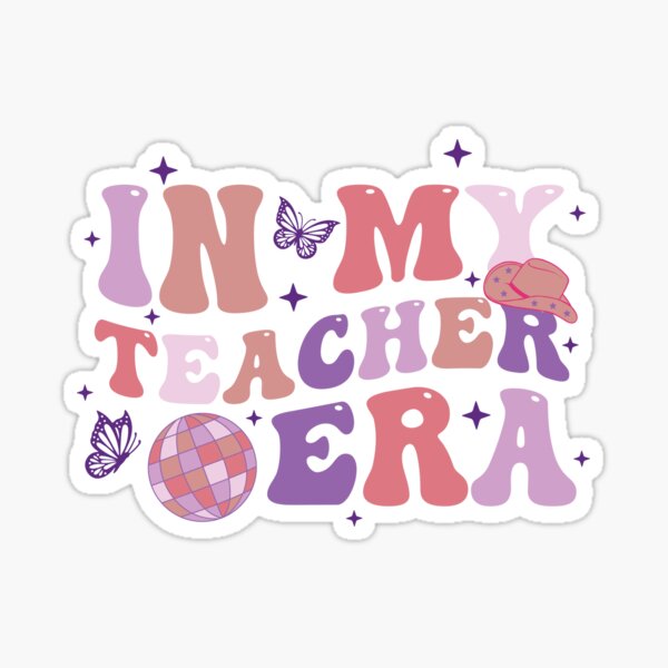 Item preview, In My Teacher Era designed and sold by CreativeTag.