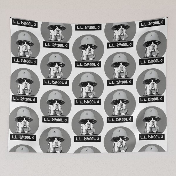 Item preview, L.L. Drool J Dog Pun designed and sold by RachellDwyer.