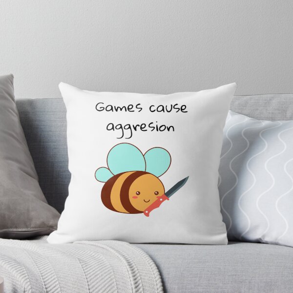 Item preview, Games cause aggresion designed and sold by Game-Graphics.