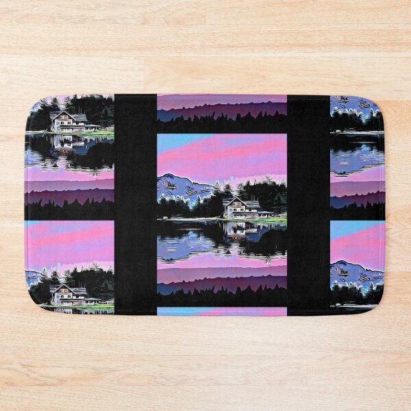 Item preview, Fsntastic picture of a sunset over the river designed and sold by FlowerandDesing.