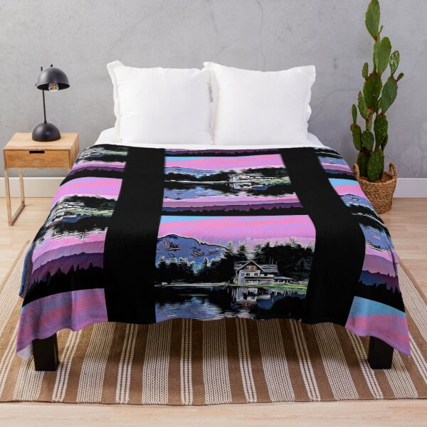 Item preview, Fsntastic picture of a sunset over the river designed and sold by FlowerandDesing.