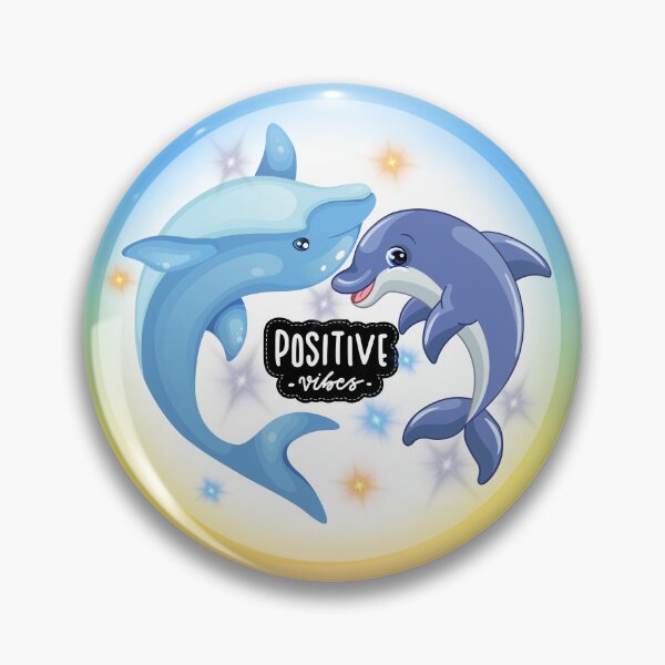 Item preview, Positive Vibes of Dolphins designed and sold by Monica-Designs.