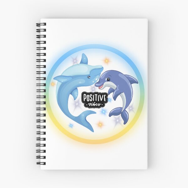 Item preview, Positive Vibes of Dolphins designed and sold by Monica-Designs.