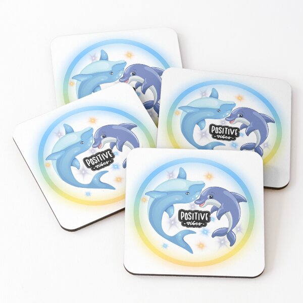 Item preview, Positive Vibes of Dolphins designed and sold by Monica-Designs.