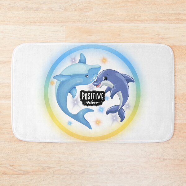 Item preview, Positive Vibes of Dolphins designed and sold by Monica-Designs.