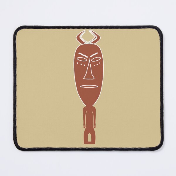 Item preview, African abstract ethnic tribal art portrait designed and sold by Alexaltay.