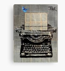 the writer Canvas Print