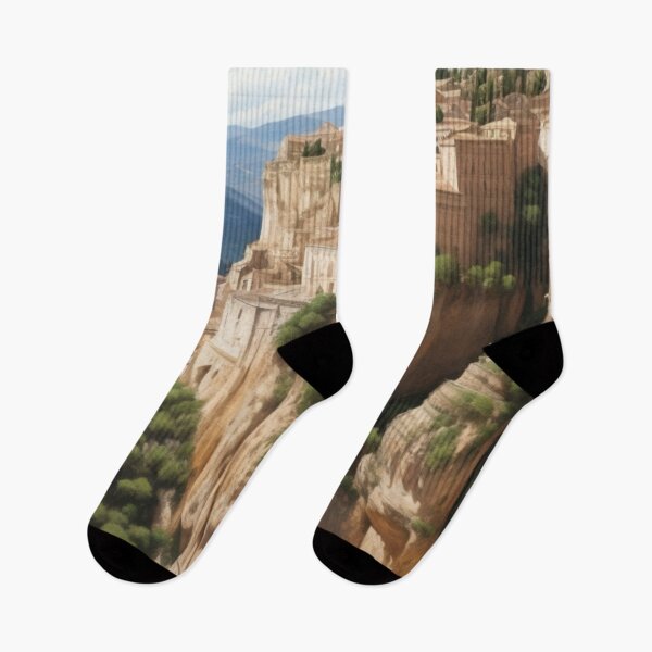 Item preview, Captivating Ronda: Artistic Portrayals of Spain's Hidden Gem designed and sold by Ceemko's Vintage Corner.