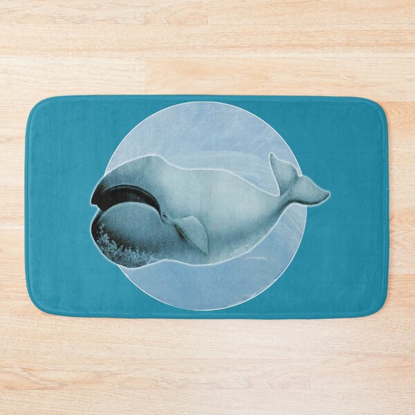 Item preview, The Bowhead Whale. Vintage restored and reworked art by Mindthecherry.  designed and sold by MINDTHECHERRY.