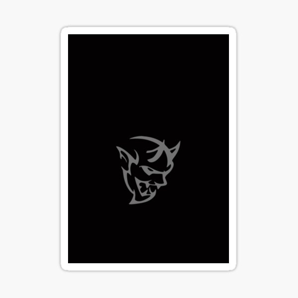Dodge demon logo, dodge demon, HD wallpaper | Peakpx