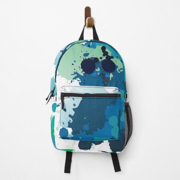 Item preview, Blue and green paint splashes. designed and sold by EdgyEdgeArt.