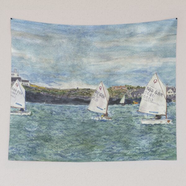 Item preview, Oppies at Trearddur Bay designed and sold by LymphomaLass.