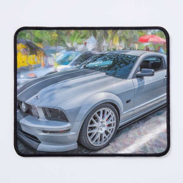 Artikelvorschau, 2008 Silberner Ford Mustang GT Deluxe Coupé X103 entworfen und verkauft von RichFrancoCars.