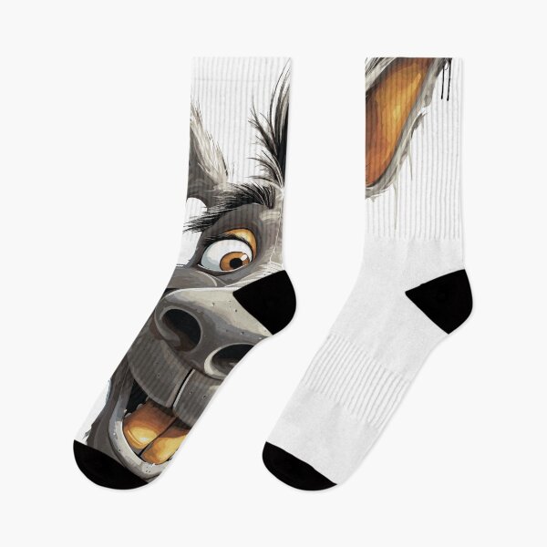Item preview, Lively Donkey: Animated Eyes and Playful Grin designed and sold by TheFrenchVegan.