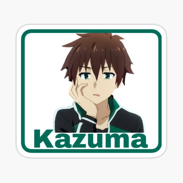Kazuma Aprove Sticker for Sale by NimeX 2