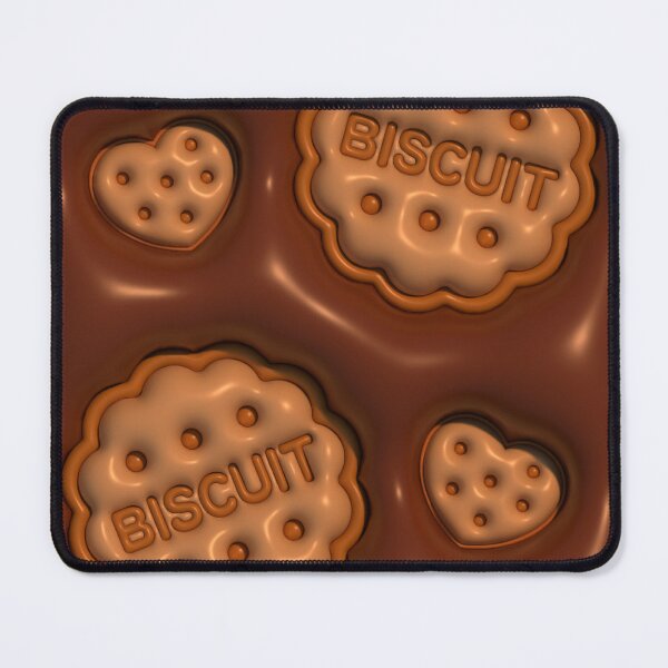 Item preview, Cookie Biscuit Brown Chocolate Warm Bubble Wallpaper 3D Art Squishy Shiny designed and sold by ediebitty.